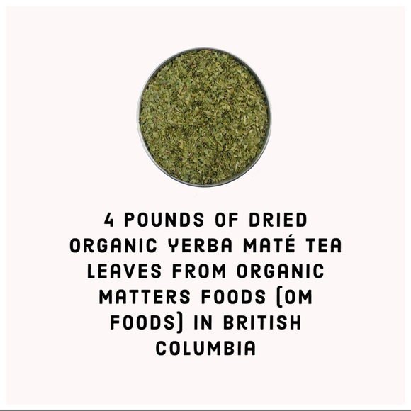 4lbs • organic yerba maté tea - Picture 2 of 8